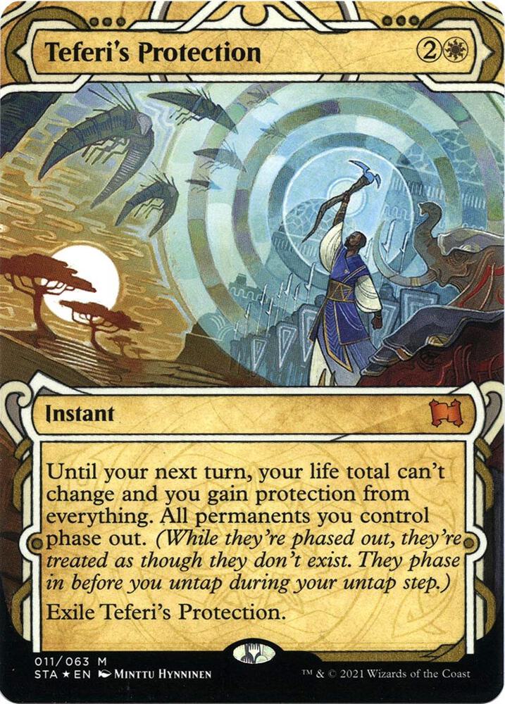 Teferi's Protection (Foil Etched) - Strixhaven: Mystical Archive (STA) NM *FOIL*