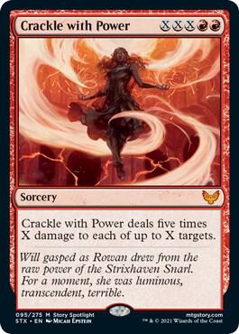 Crackle with Power - Strixhaven: School of Mages (STX) NM