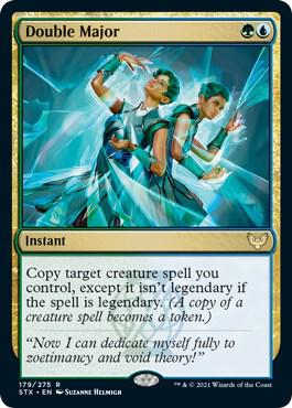 Double Major - Strixhaven: School of Mages (STX) NM *FOIL*