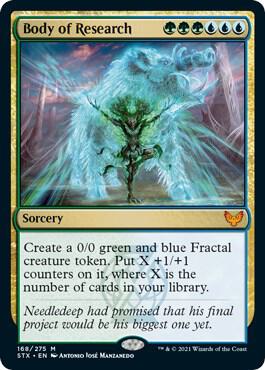 Body of Research - Strixhaven: School of Mages (STX) NM