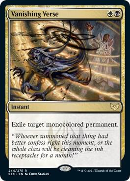 Vanishing Verse - Strixhaven: School of Mages (STX) NM