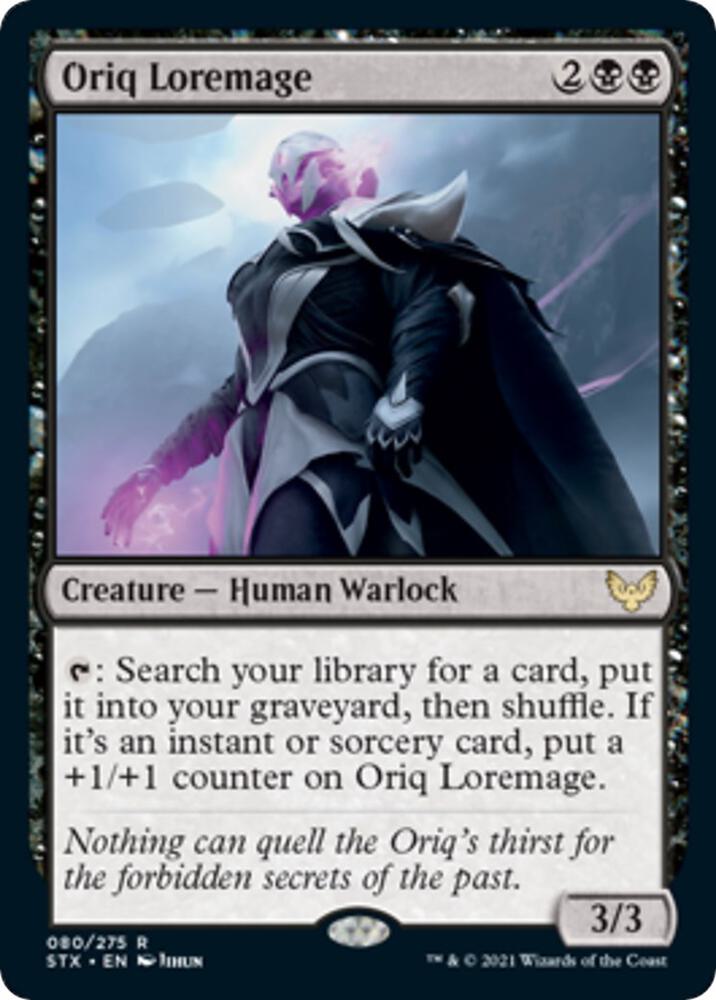Oriq Loremage - Strixhaven: School of Mages (STX) LP *FOIL*