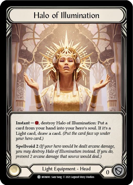 Halo of Illumination - Monarch (MON) NM *Rainbow Foil*