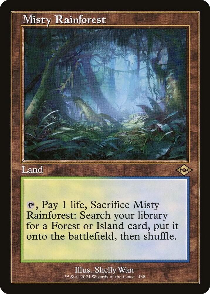 Misty Rainforest (Retro Frame) - Modern Horizons 2 (MH2) NM
