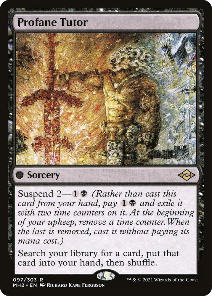 Profane Tutor - Modern Horizons 2 (MH2) NM