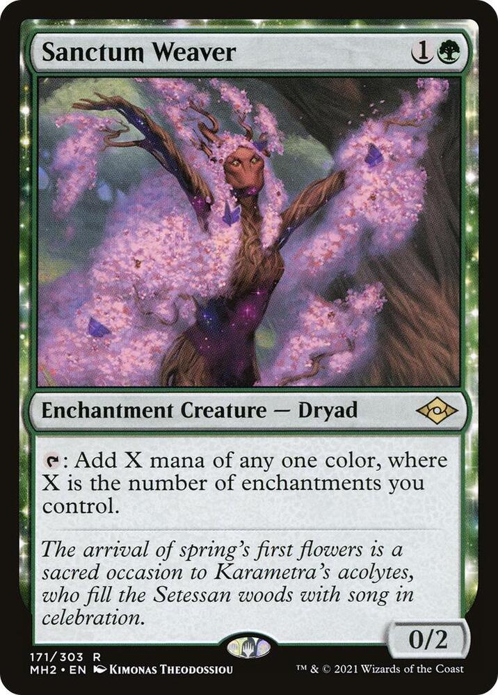 Sanctum Weaver - Modern Horizons 2 (MH2) NM