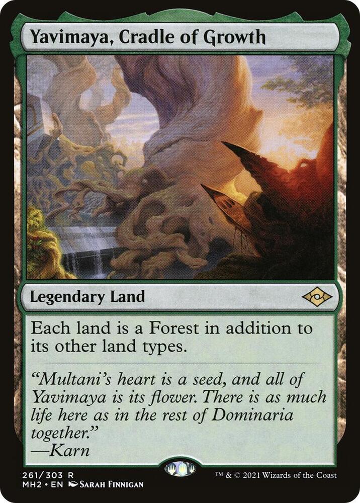 Yavimaya, Cradle of Growth - Modern Horizons 2 (MH2) NM