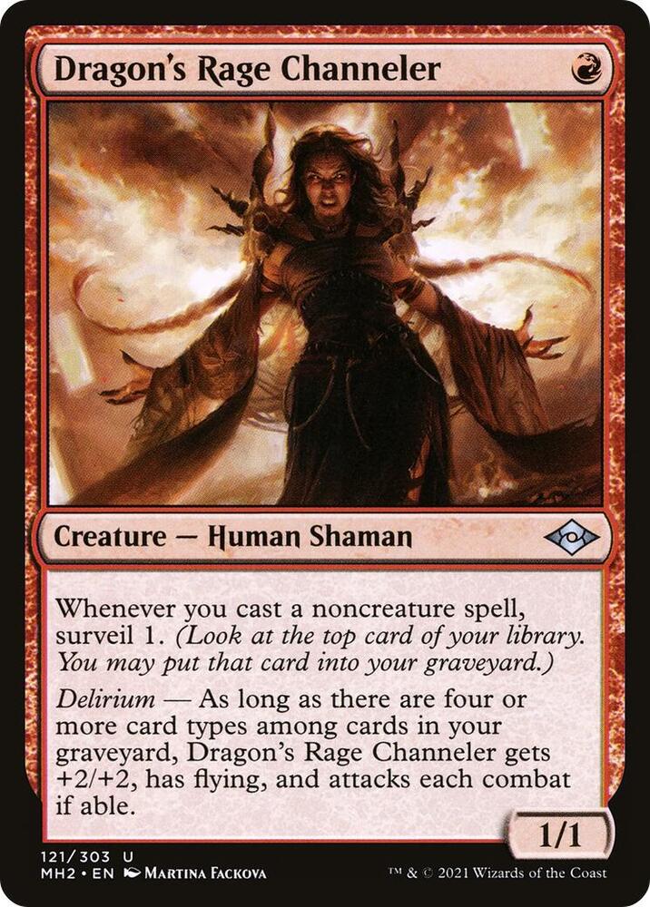 Dragon's Rage Channeler - Modern Horizons 2 (MH2) NM