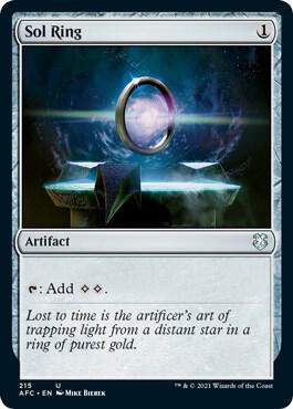 Sol Ring - Commander: Adventures in the Forgotten Realms (AFC) NM
