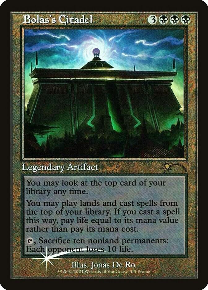 Bolas's Citadel (Retro Frame) - WPN & Gateway Promos (WPN) NM *FOIL*