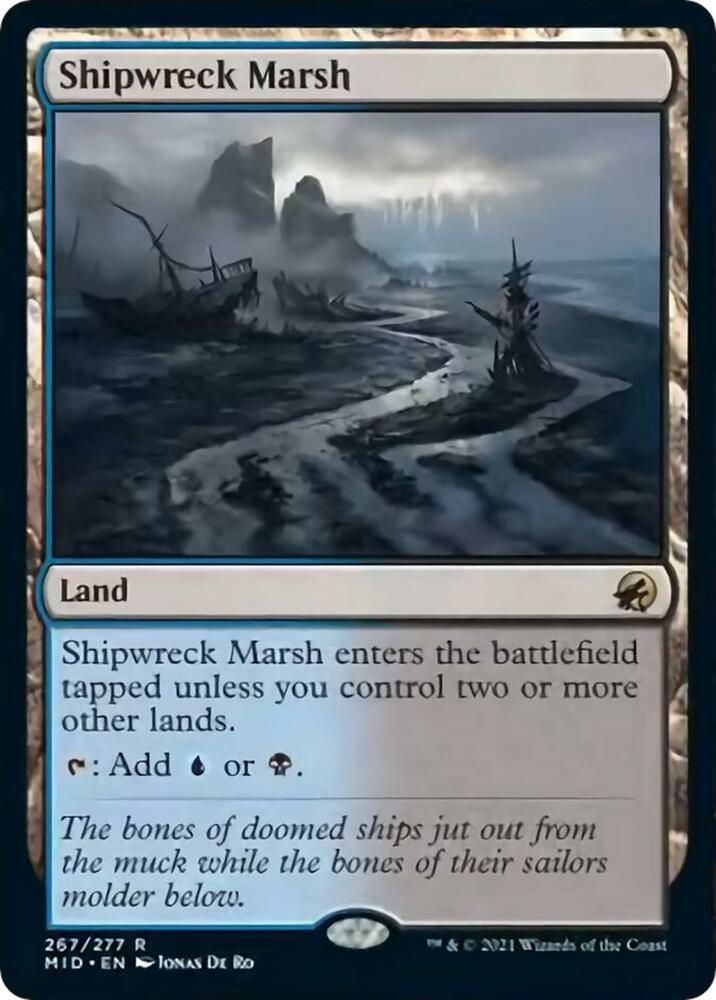 Shipwreck Marsh - Innistrad: Midnight Hunt (MID) NM