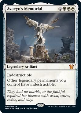 Avacyn's Memorial - Commander: Innistrad: Midnight Hunt (MIC) NM