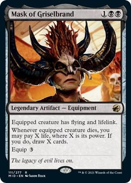 Mask of Griselbrand - Innistrad: Midnight Hunt (MID) NM