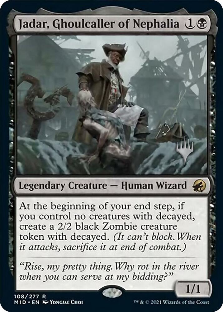 Jadar, Ghoulcaller of Nephalia - Promo Pack: Innistrad: Midnight Hunt (PPMID) NM