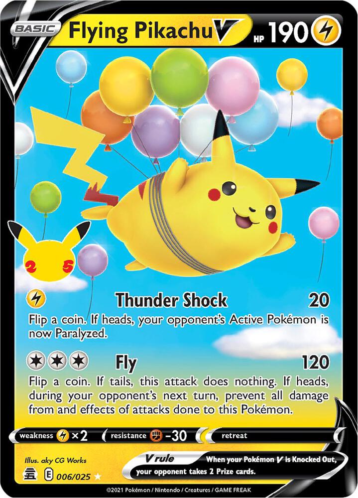 Flying Pikachu V - Celebrations (CLB) NM *FOIL*