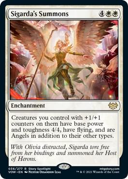 Sigarda's Summons - Innistrad: Crimson Vow (VOW) NM