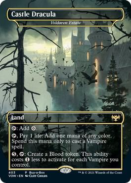 Castle Dracula - Voldaren Estate - Buy-A-Box Promos (BABP) NM *FOIL*