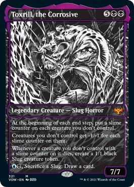 Toxrill, the Corrosive (Showcase) - Innistrad: Crimson Vow (VOW) LP *FOIL*