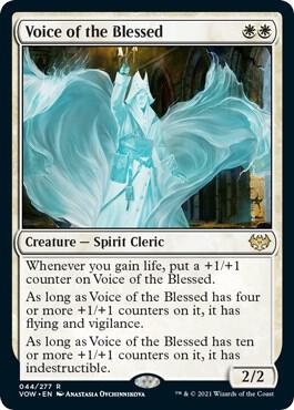Voice of the Blessed - Innistrad: Crimson Vow (VOW) NM