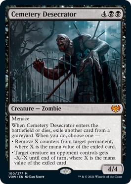 Cemetery Desecrator - Innistrad: Crimson Vow (VOW) NM