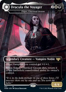 Dracula the Voyager - Edgar, Charmed Groom - Innistrad: Crimson Vow (VOW) NM