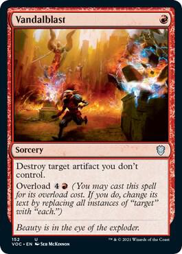 Vandalblast - Commander: Innistrad: Crimson Vow (VOC) NM