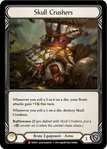 Skull Crushers - Everfest (EVR) NM *Cold Foil*