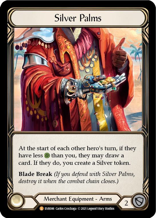 Silver Palms - Everfest (EVR) Cold Foil NM