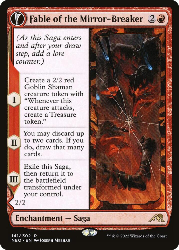 Fable of the Mirror-Breaker - Kamigawa: Neon Dynasty (NEO) NM