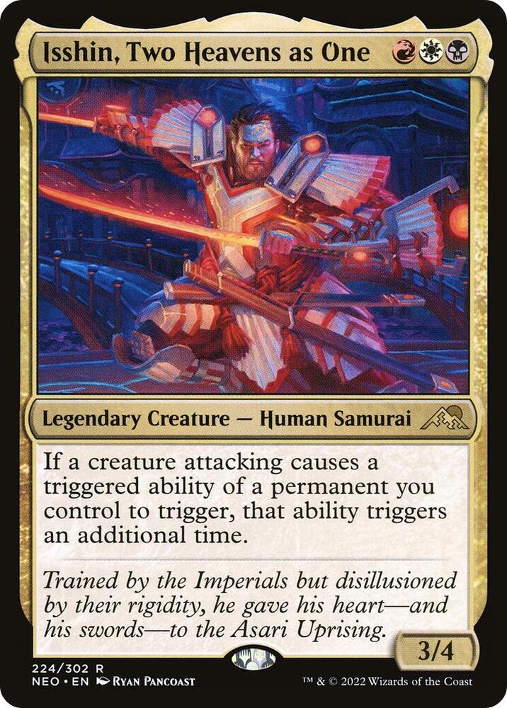 Isshin, Two Heavens as One - Kamigawa: Neon Dynasty (NEO) NM