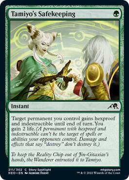 Tamiyo's Safekeeping - Kamigawa: Neon Dynasty (NEO) NM