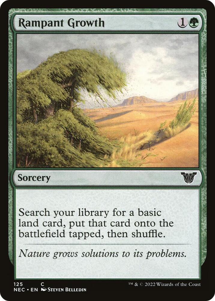 Rampant Growth - Commander: Kamigawa: Neon Dynasty (NEC) NM