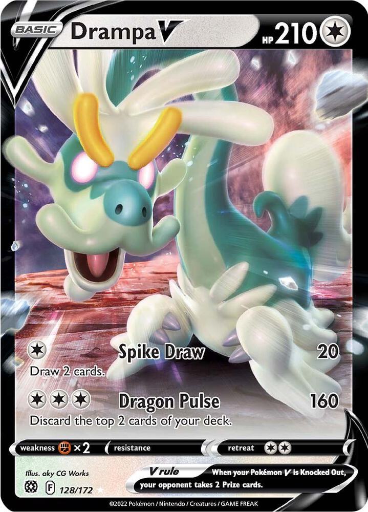 Drampa V - SWSH09: Brilliant Stars (SWSH09) NM *FOIL*