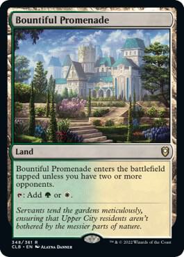 Bountiful Promenade - Commander Legends: Battle for Baldur's Gate (CLB) NM