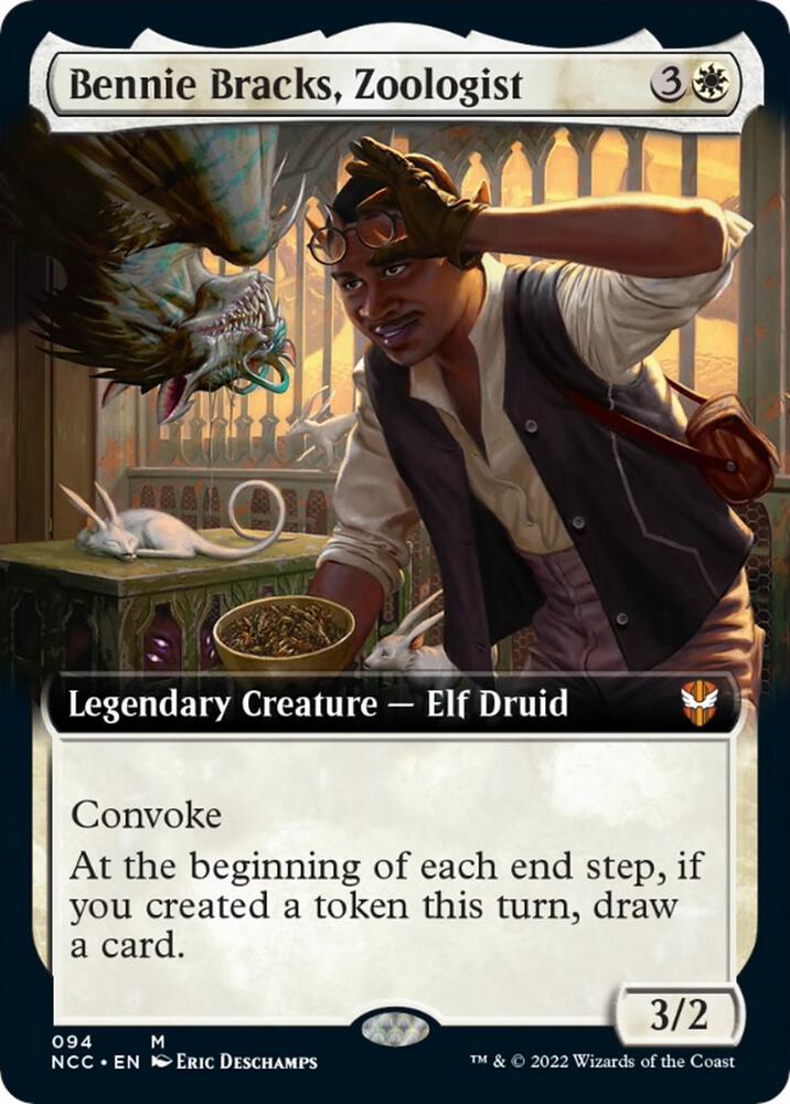 Bennie Bracks, Zoologist (Extended Art) - Commander: Streets of New Capenna (NCC) NM