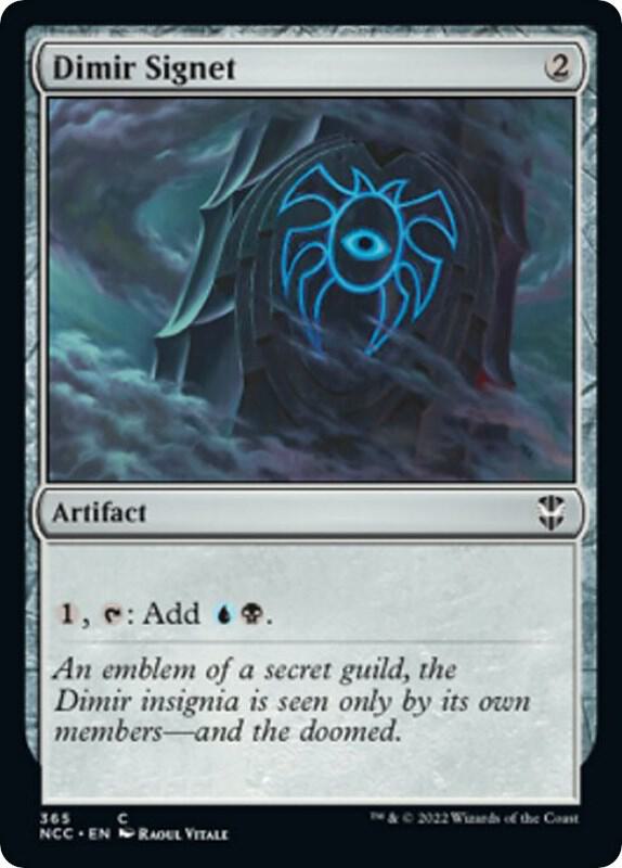 Dimir Signet - Commander: Streets of New Capenna (NCC) NM