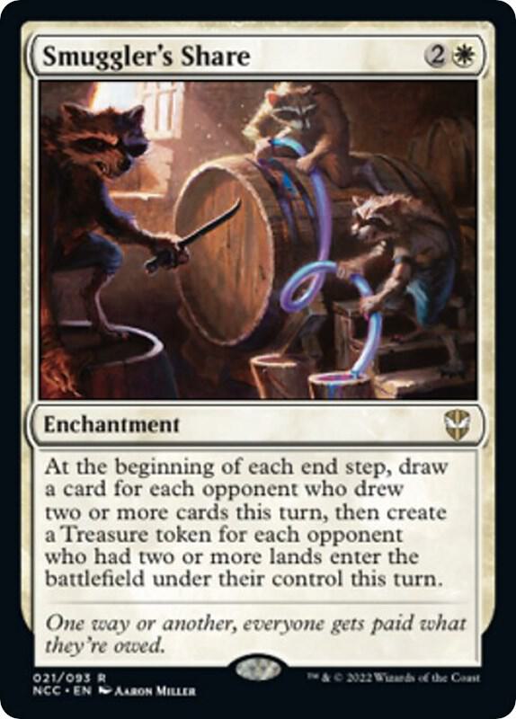 Smuggler's Share - Commander: Streets of New Capenna (NCC) NM