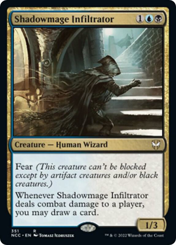 Shadowmage Infiltrator - Commander: Streets of New Capenna (NCC) NM