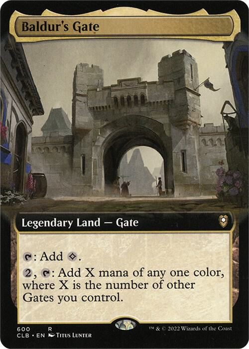 Baldur's Gate (Extended Art) - Commander Legends: Battle for Baldur's Gate (CLB) NM