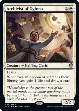 Archivist of Oghma - Commander Legends: Battle for Baldur's Gate (CLB) NM