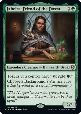 Jaheira, Friend of the Forest - Commander Legends: Battle for Baldur's Gate (CLB) NM