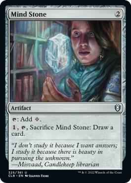 Mind Stone - Commander Legends: Battle for Baldur's Gate (CLB) NM *FOIL*