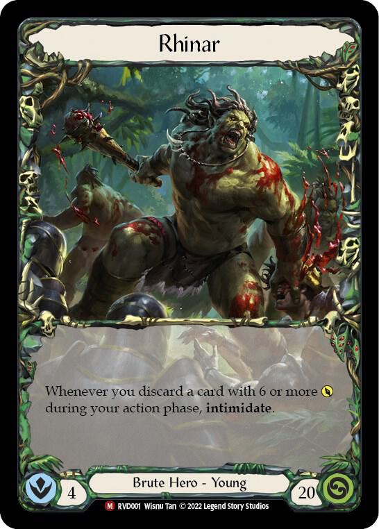 Rhinar - Classic Battles: Rhinar vs Dorinthea (RVD/DVR) Cold Foil NM *FOIL*