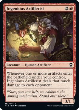 Ingenious Artillerist - Commander Legends: Battle for Baldur's Gate (CLB) NM