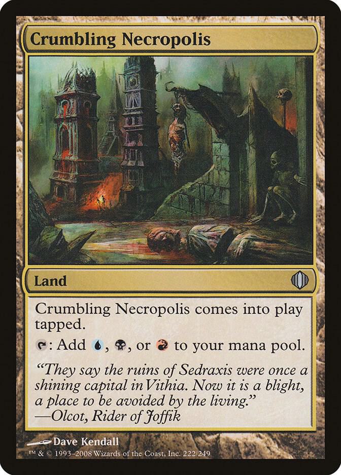 Crumbling Necropolis - Shards of Alara (ALA) NM *FOIL*