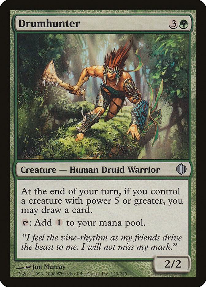 Drumhunter - Shards of Alara (ALA) MP *FOIL*