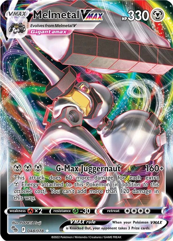 Melmetal VMAX - Pokemon GO (PGO) NM *FOIL*