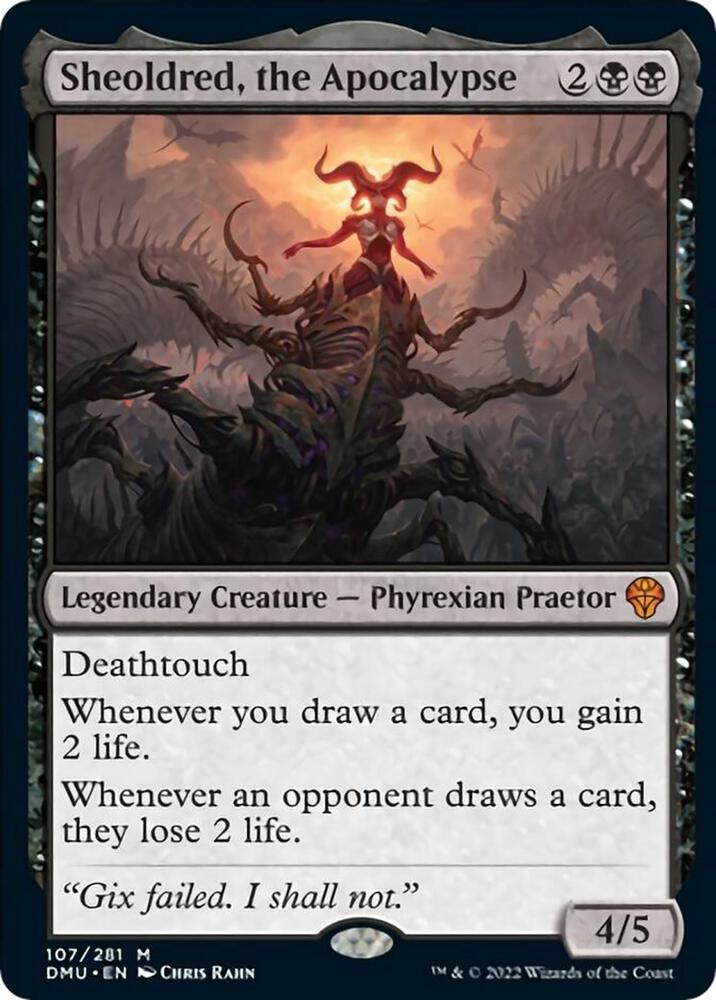 Sheoldred, the Apocalypse - Dominaria United (DMU) NM