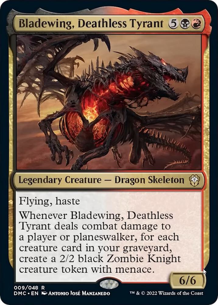 Bladewing, Deathless Tyrant - Commander: Dominaria United (DMC) NM