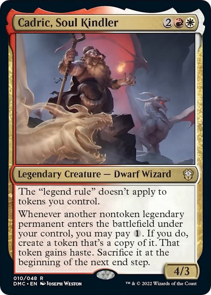Cadric, Soul Kindler - Commander: Dominaria United (DMC) NM
